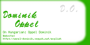 dominik oppel business card